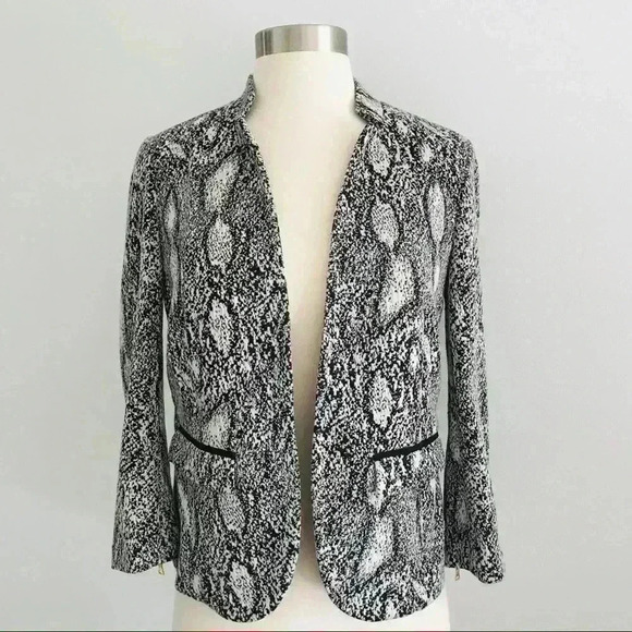 Rebecca Taylor Blazer Jacket Sweater Style Sz 2 - Picture 1 of 8